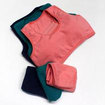 Kit 7 conjunto calcinha e sutia juvenil roupa infantil menina - Empório da Roupa