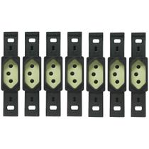 Kit 7 Conjunto Tomada 2p+t 10a 250v Sem Placa Pial Legrand Kit 7 Conjunto Tomada 2p+t 10a 250v Sem Placa Pial Legrand