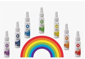 Kit 7 Corante Alimentício Soft Gel Mago 15ml Arco Íris Cake