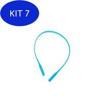 Kit 7 Cordinha Flexível Para Óculos Infantil 1 Unidade Azul