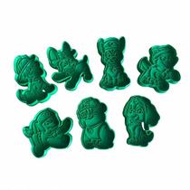 Kit 7 Cortadores de biscoito Patrulha Canina Kit 7 Cortadores de biscoito Patrulha Canina