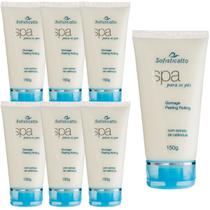 Kit 7 Cremes Hidratante e Esfoliante Gomage Peeling Pedicure