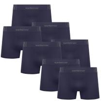 Kit 7 Cuecas Microfibra Boxer Box Modelo Sem Costura Infantil Menino