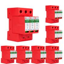 Kit 7 Dps Solar 1000V 40kA Classe II Corrente Contínua Clamper