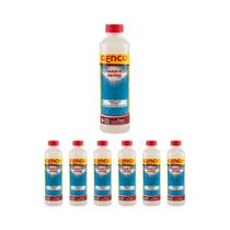 Kit 7 Elevador De Ph P Piscinas Ph Mais Liquido 1L Genco