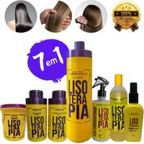 Kit 7 Em 1 Lisoterapia Progressiva Linha Completa Hidralize