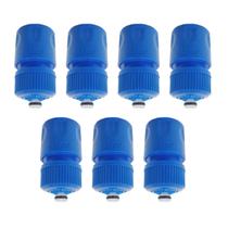 Kit 7 Engate Rápido Para Mangueira Com Stop 1/2" Kit 7 Engate Rápido Para Mangueira Com Stop 1/2"