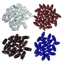 Kit 7 Firmas Azeitona 35x15mm Murano Guias - Escolha a Cor