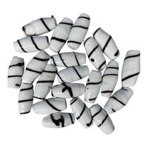 Kit 7 Firmas eitona 35X15Mm Branca Preto Murano Guias Kit 7 Firmas eitona 35X15Mm Branca Preto Murano Guias