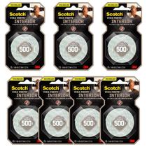 Kit 7 Fitas Dupla Face Fixa Forte Espuma 3m 12mm X 1.5m Kit 7 Fitas Dupla Face Fixa Forte Espuma 3m 12mm X 1.5m