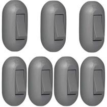 Kit 7 Interruptor Tecla Centro De Cordao Abajur Pial 40274