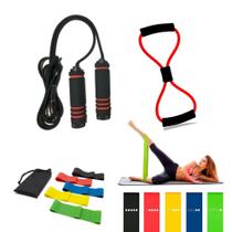 Kit 7 itens para tonificação funcional corporal ginastica aerobico malhação Kit 7 itens para tonificação funcional corporal ginastica aerobico malhação