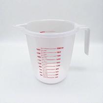 Kit 7 Jarras de Medição 2 Litros Em Plástico Resistente