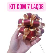 Kit 7 Laços Bola Prontos Presente Aniversário Mães Namorados - ALBANO