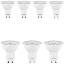 Kit 7 Lâmpada Dicróica Dim Par16 5,5w 2700k 220v Ledvance