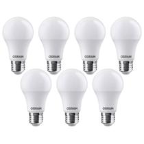 Kit 7 Lâmpada Econ. Led Bulbo E 27 9w 3000k Br Quente Osram Cor Da Luz Branco-quente 110v/220v