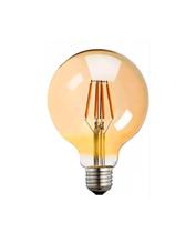Kit 7 Lâmpada Filamento LED Globo G80 4W AMBAR 2200K BIVOLT