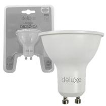 Kit 7 Lampada Led Dicroica MR16 GU10 4,8W Branco Quente 3000K Kit 7 Lampada Led Dicroica MR16 GU10 4,8W Branco Quente 3000K