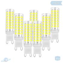 Kit 7 Lâmpadas De Led Halopin G9 7W Branco Frio (6000K) Kit 7 Lâmpadas De Led Halopin G9 7W Branco Frio (6000K)