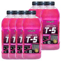 Kit 7 Litros Aditivo Radiador T5 Radnaq Concentrado Life Long Fluido