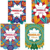 Kit 7 Livros Mandalas para Colorir - Atividade Educativo Amigo