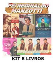 Kit 7 Livros Padre Reginaldo Manzotti Religião Catolicismo Católico Santos