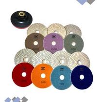 Kit 7 Lixa+Prato P/ verde ubatuba