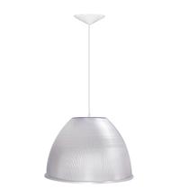 Kit 7 Luminárias Para Galpão Industrial 16 Poleg Cristal