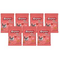 Kit 7 Magnus Cat Petisco Carne 40g