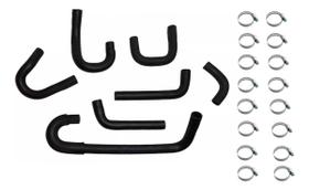 Kit 7 Mangueiras Arrefecimento Hilux 2.8 3l + Abraçadeiras Kit 7 Mangueiras Arrefecimento Hilux 2.8 3l + Abraçadeiras