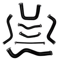 Kit 7 Mangueiras Silicone Gol Ap 1.6 1.8 Quadrado Cor Preta Kit 7 Mangueiras Silicone Gol Ap 1.6 1.8 Quadrado Cor Preta
