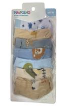 Kit 7 Meia Semaninha Bebê Estampada Pimpolho Kit 7 Meia Semaninha Bebê Estampada Pimpolho