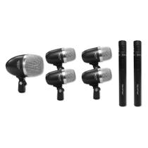 Kit 7 Microfones Para Bateria SK-MK7D - SKYPIX Kit 7 Microfones Para Bateria SK-MK7D - SKYPIX