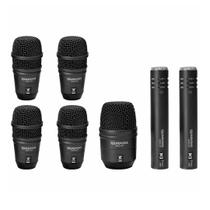 Kit 7 Microfones Soundvoice para Bateria SKD-07