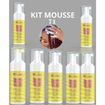 Kit 7 Mousse Texturizador 150ml / Espuma Para Cabelos e Texturizador Fibras Fio De Fada Kit 7 Mousse Texturizador 150ml / Espuma Para Cabelos e Texturizador Fibras Fio De Fada