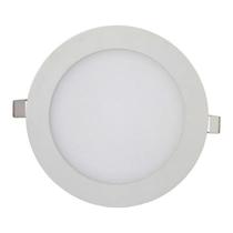 Kit 7 Painéis Led Embutir 12w Redonda Branco Morna 3000k Kit 7 Painéis Led Embutir 12w Redonda Branco Morna 3000k