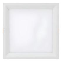 Kit 7 Painel Led 24w Quadrado Embutir 3000k/ 4000k/ 6500k