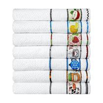 Kit 7 Panos De Prato / Copa Para Cozinha Entoalhado - Vigo