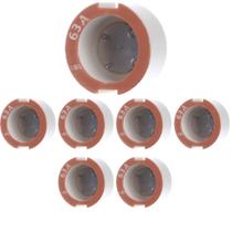 KIT 7 Parafuso Ajuste Diazed 63a 500v