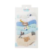 Kit 7 pares meia semaninha bebê menino Pimpolho Tamanho 16-20 (6-12m)