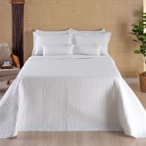 Kit 7 Pçs Cobre Leito Casal Padrão Urbany Hipercal 400 Fios Bordado