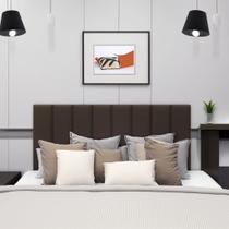 Kit 7 Peças Cabeceira Estofada Modular 60x20 Cama Casal