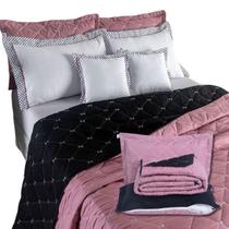 Kit 7 Peças Cobre Leito Casal Padrão Renove Hipercal 400 Kit 7 Peças Cobre Leito Casal Padrão Renove Hipercal 400