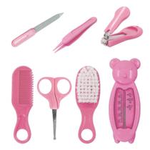 Kit 7 Peças Higiene Cuidados E Saúde Bebê Termômetro Recém Nascido 016