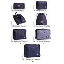 Kit 7 Peças Moda Travel Organizadoras Viagem Mala Kit 7 Peças Moda Travel Organizadoras Viagem Mala