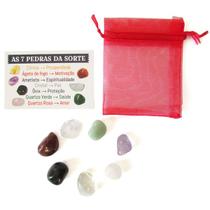 Kit 7 Pedras da Sorte: Prosperidade em Abundância