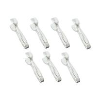 Kit 7 Pegadores Pinça para Salgado Doce Frutas Ideal para Buffets e Restaurantes