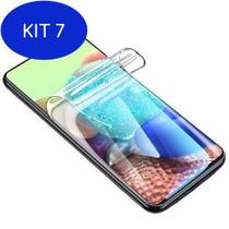 Kit 7 Película De Nano Gel Flexível Frontal Samsung Galaxy A32 4G