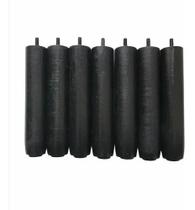 Kit 7 Pés Cama Box 20cm Moveis, Resistente Madeira Preto Pé Kit 7 Pés Cama Box 20cm Moveis, Resistente Madeira Preto Pé