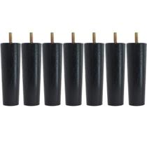 Kit 7 Pés Para Móveis Cama Box Casal Pe Para Cama Box E Bau